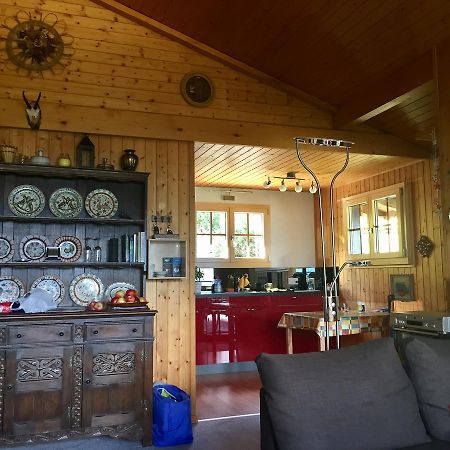 Ferienwohnung Im Chalet Firn - Og Bürchen Dış mekan fotoğraf