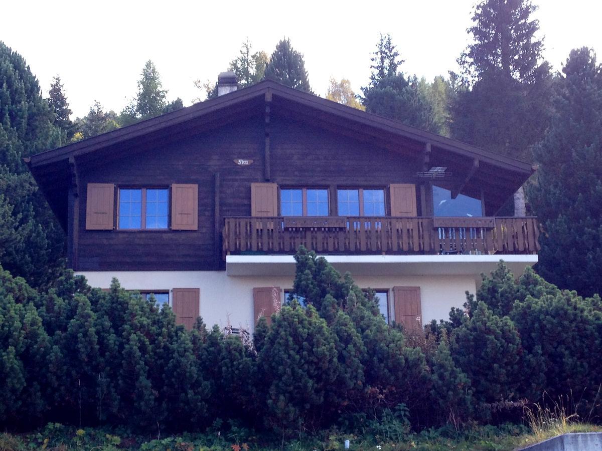 Ferienwohnung Im Chalet Firn - Og Bürchen Dış mekan fotoğraf