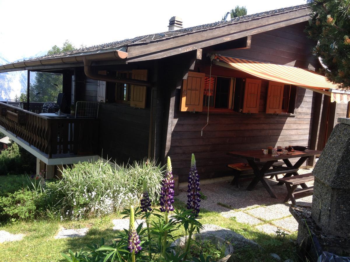 Ferienwohnung Im Chalet Firn - Og Bürchen Dış mekan fotoğraf