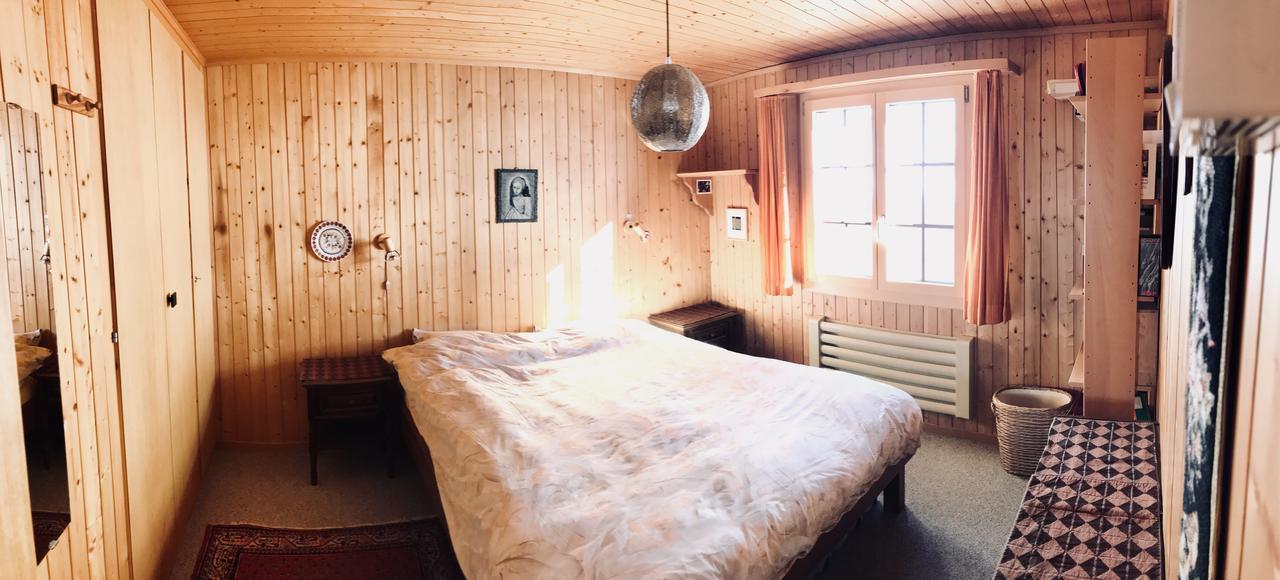Ferienwohnung Im Chalet Firn - Og Bürchen Dış mekan fotoğraf