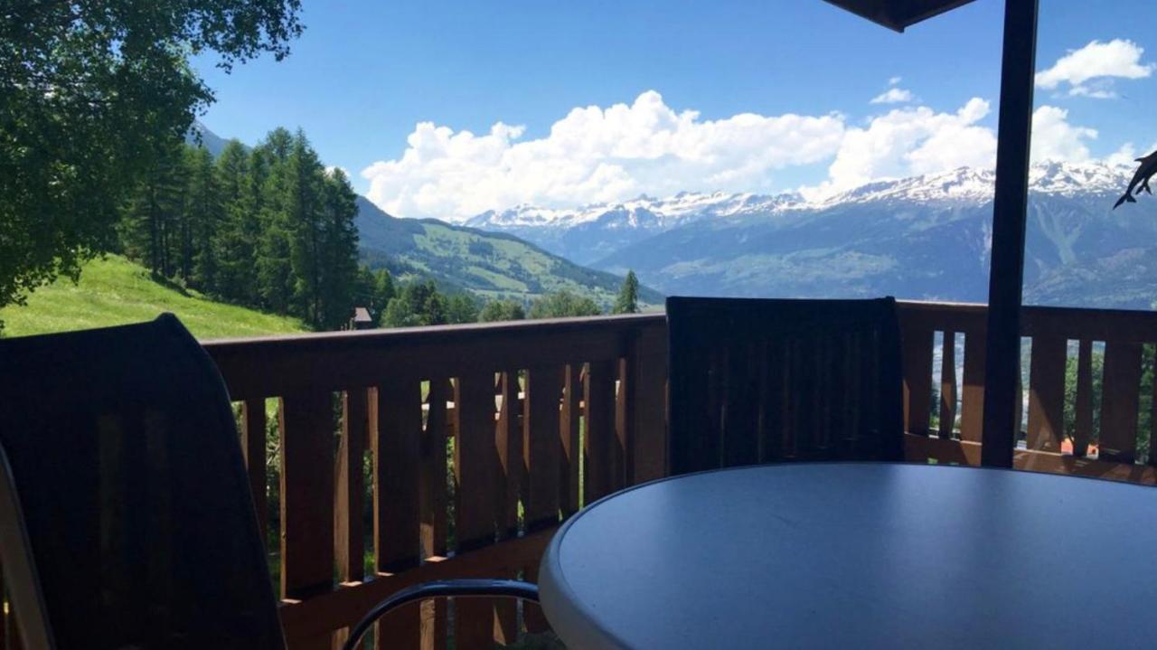 Ferienwohnung Im Chalet Firn - Og Bürchen Oda fotoğraf